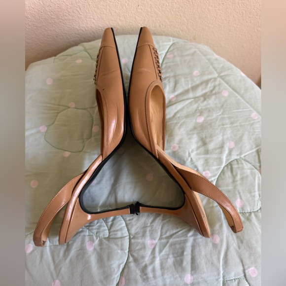 VINTAGE Versace Heels Womens size 37 1/2 - Picture 2 of 16